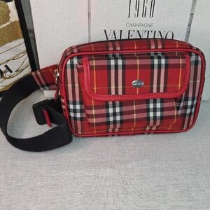 Burberry Red House Check Belt Bag